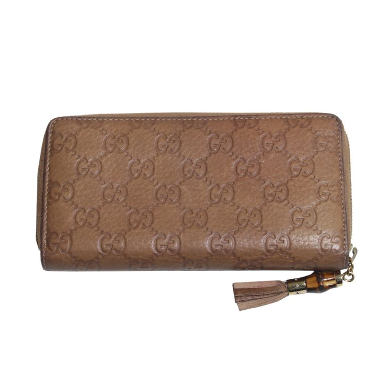 Carteira-Gucci-Guccissima-Couro-Marrom