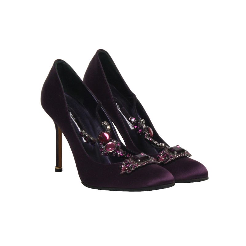 Salto-Manolo-Blahnik-Cetim-Roxo-Pedrarias