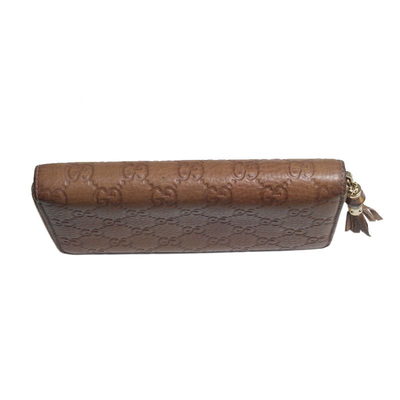 Carteira-Gucci-Guccissima-Couro-Marrom