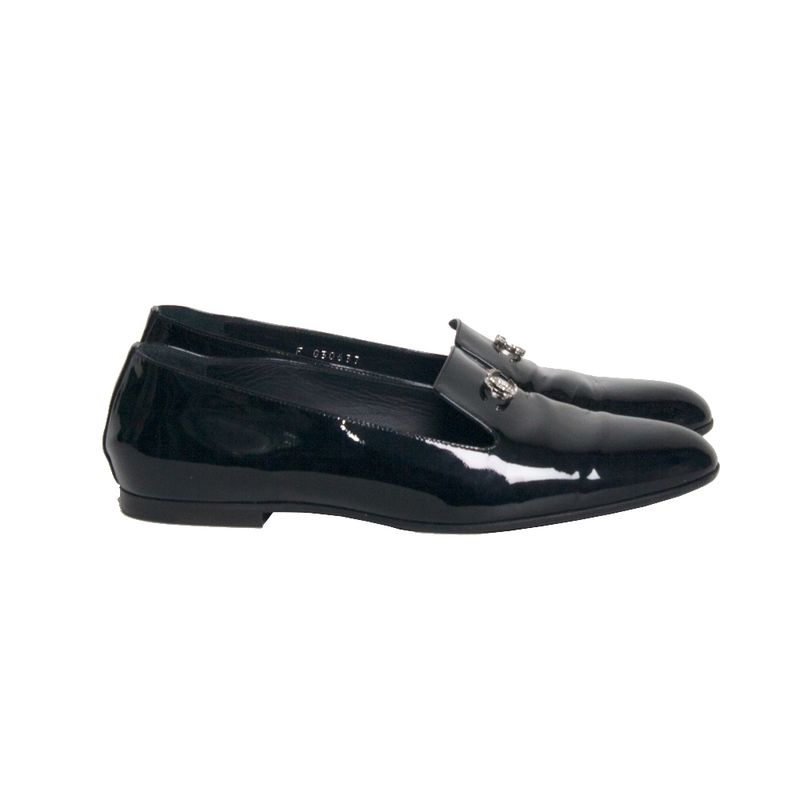 Loafer-Chanel-Patent-Verniz-Preto