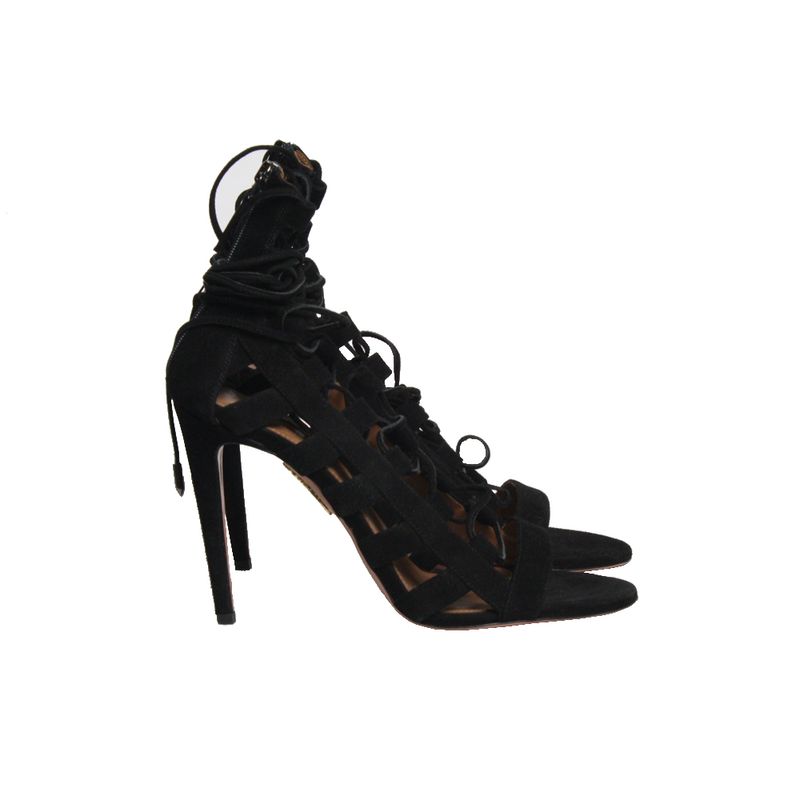 Sandalia-Aquazzura-Lace-Up-Preta