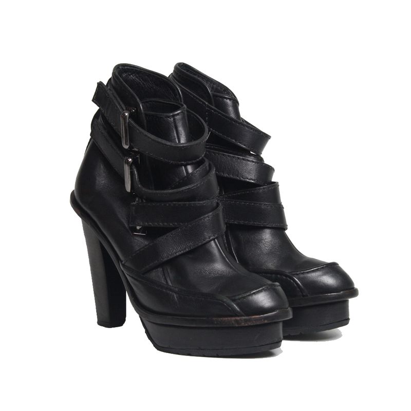 Ankle-Boot-Cris-Barros-Leather-Preta