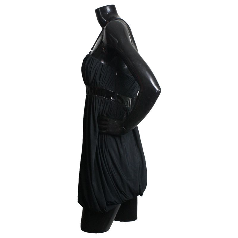 Vestido-Versace-preto-balone