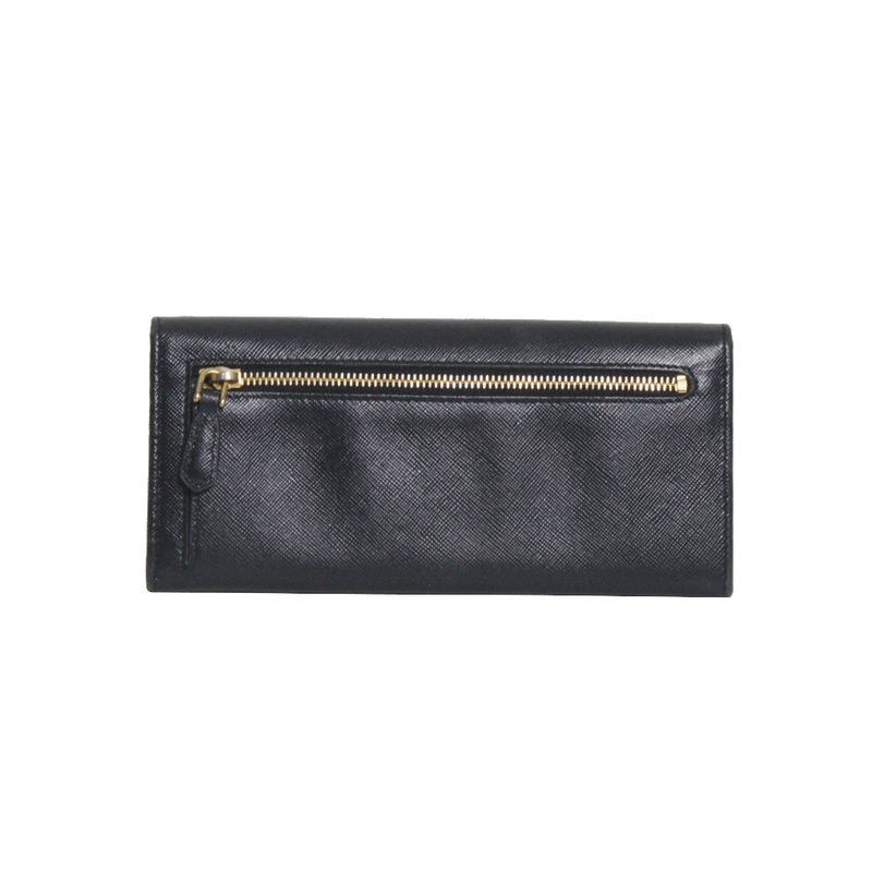 Carteira-Prada-Zaffiano-Leather-Preta