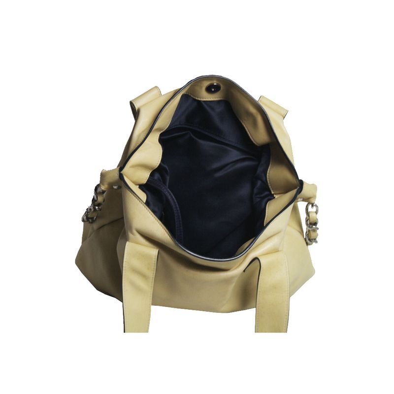 Bolsa-Chanel-Couro-Bege