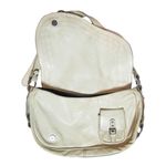 Bolsa-Christian-Dior-Gaucho-Leather-Satchel