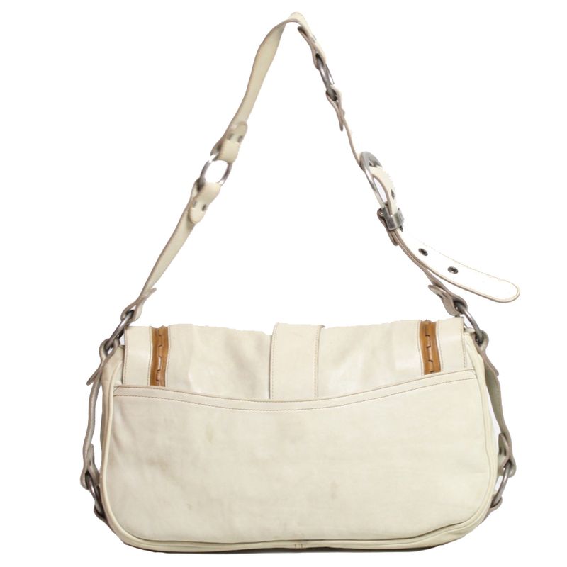 Bolsa-Christian-Dior-Gaucho-Leather-Satchel