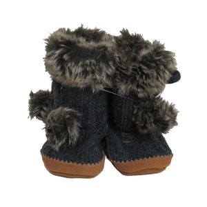 Bota de Tricot Baby & Child com Pele Marrom Infantil