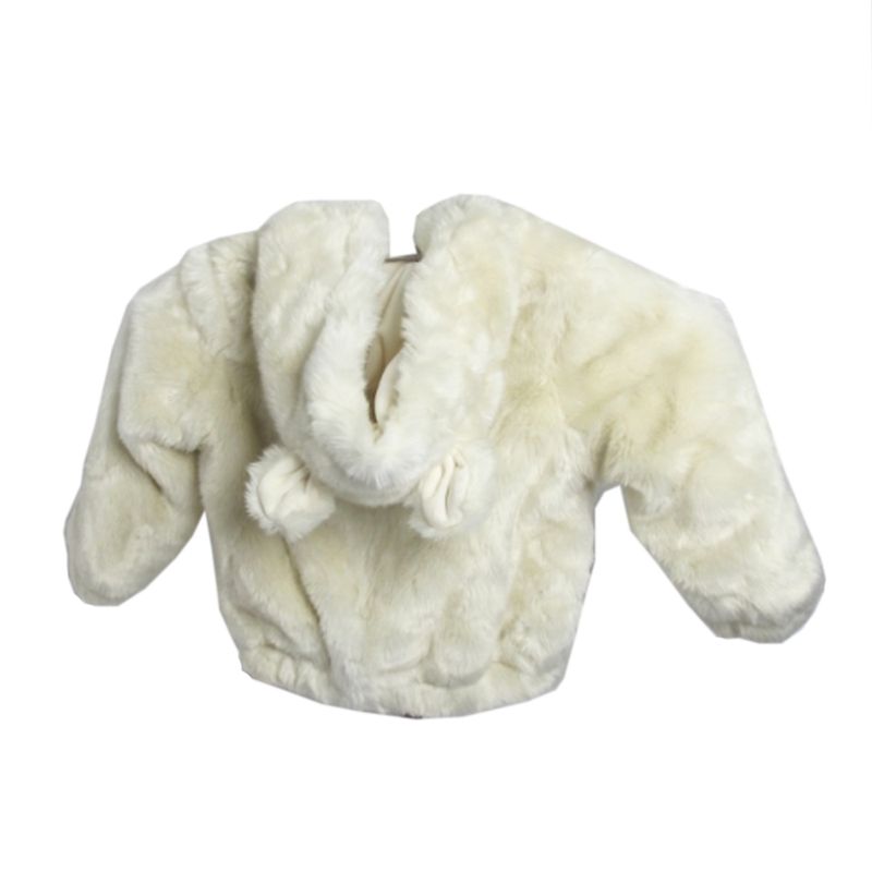 Casaco-de-Pele-Sintetica-Baby-Child-com-Capuz-Off-White-2-a-3-anos-