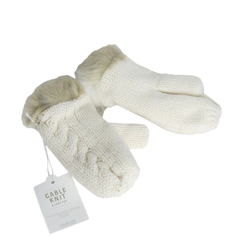 Luva-Baby---Child-Tricot-Off-White-com-Pelo