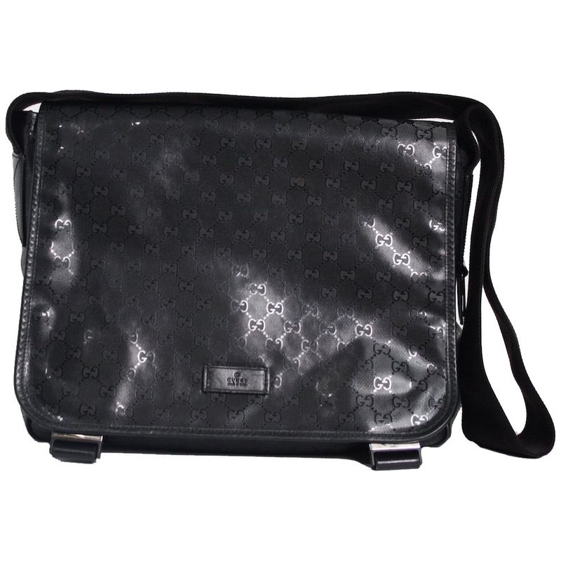 Bolsa-Gucci-Messenger-Diaper-Bag-Black