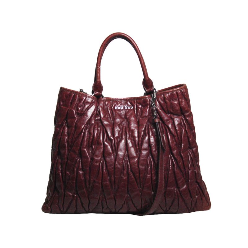 Bolsa-Miu-Miu-Coffer-Leather-Vinho