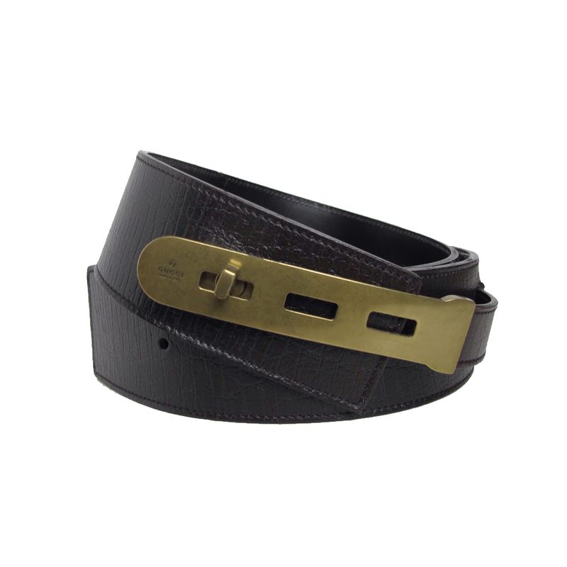 Cinto-Gucci-Leather-Brown