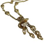 Colar-Butler---Wilson-Skull-Gold-Crystal