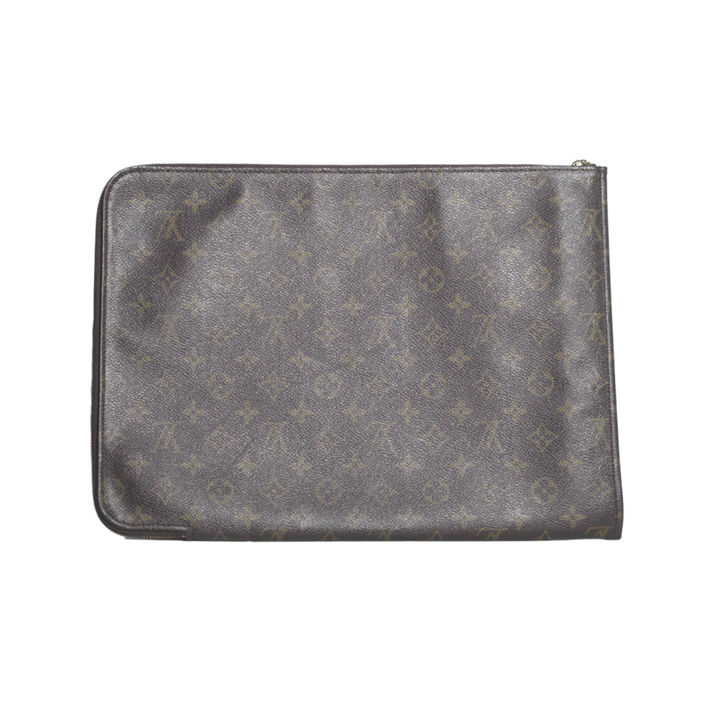 Pasta Documentos Louis Vuitton Monograma Brechó de luxo Prettynew