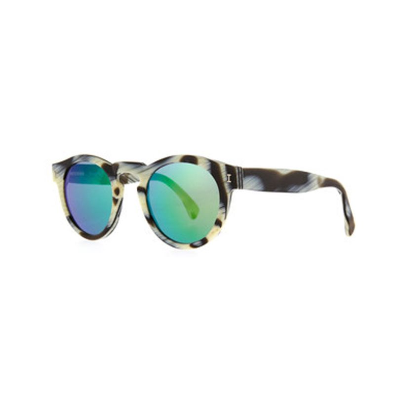Oculos-Illesteva-Leonard-II-Green-Mirrored-Lenses