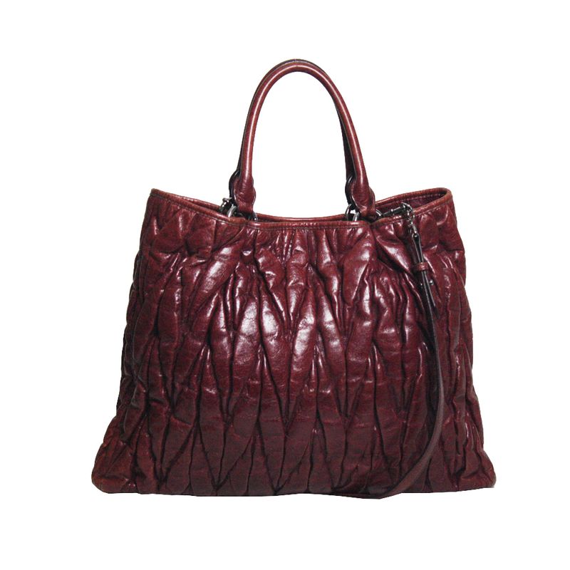Bolsa-Miu-Miu-Coffer-Leather-Vinho