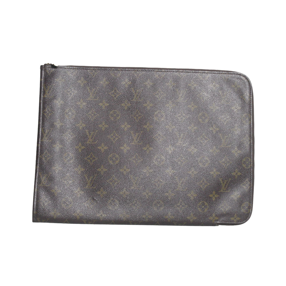 Pasta Documentos Louis Vuitton Monograma Brechó de luxo Prettynew