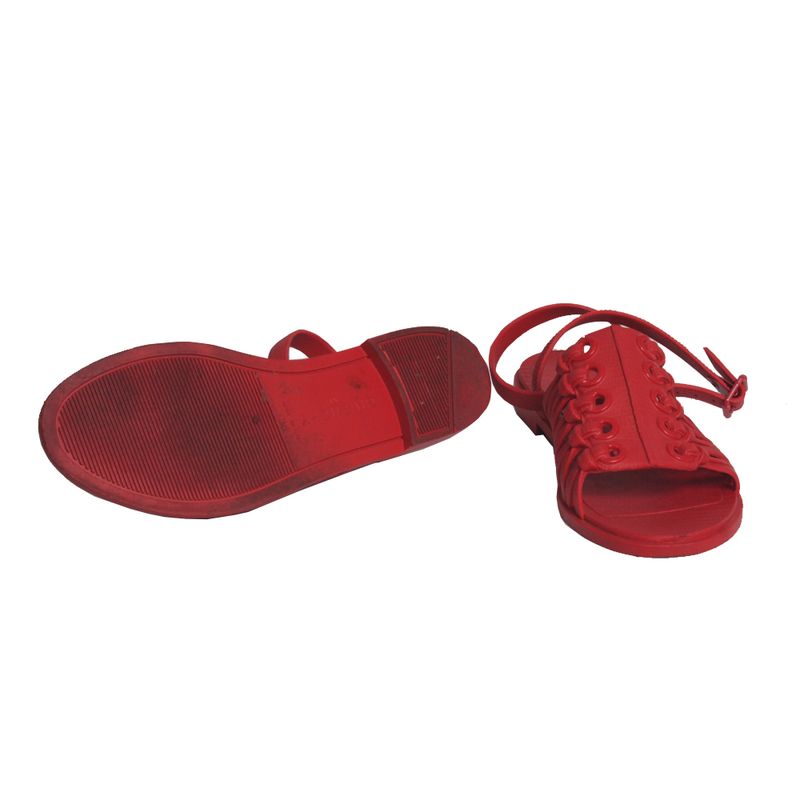 Jelly-Strap-Flat-Givenchy-Vermelha