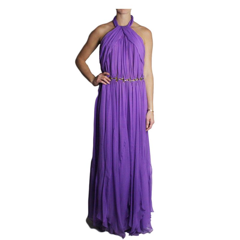 Vestido-Blumarine-Roxo