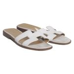 Rasteira-Hermes-Classica-Branca