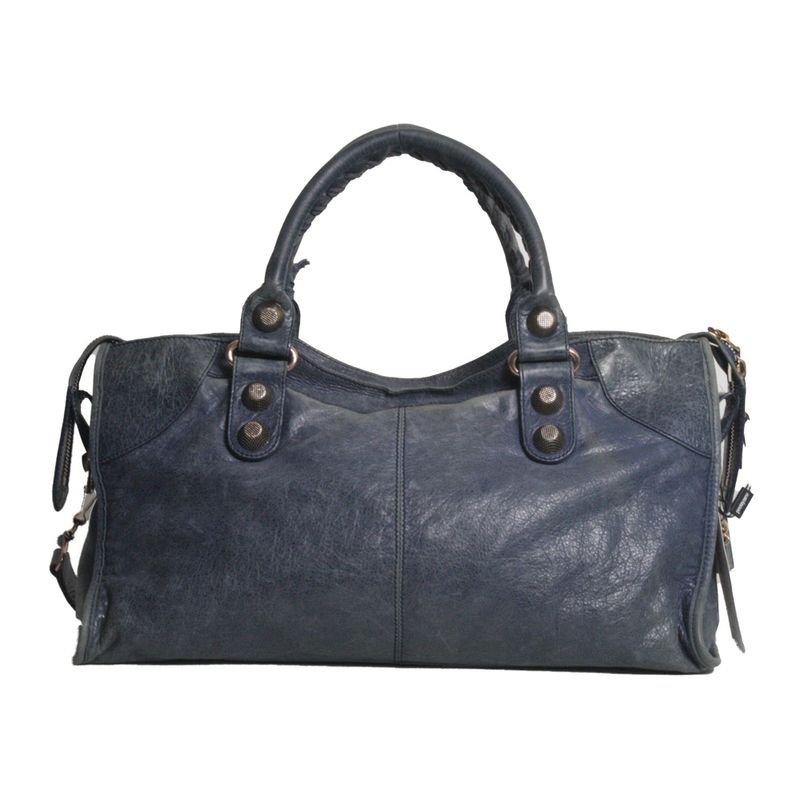 Bolsa-Balenciaga-Classic-City-Azul-Escuro