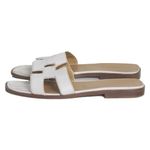 Rasteira-Hermes-Classica-Branca