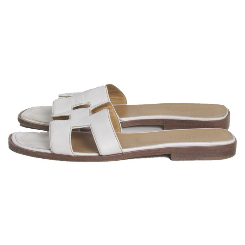 Rasteira-Hermes-Classica-Branca