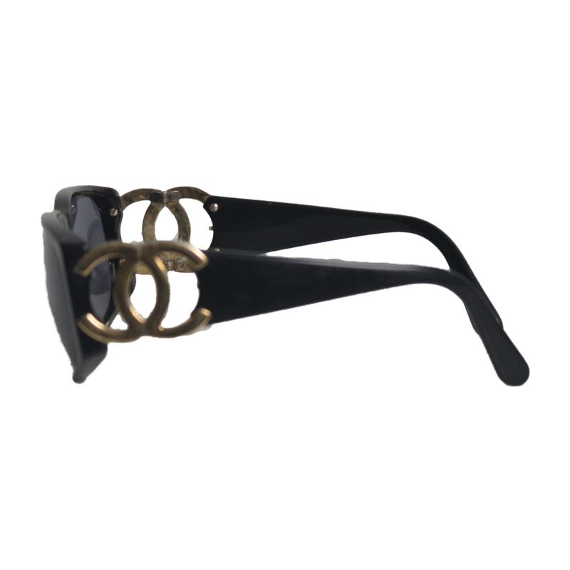 Oculos-Chanel-Vintage-Preto