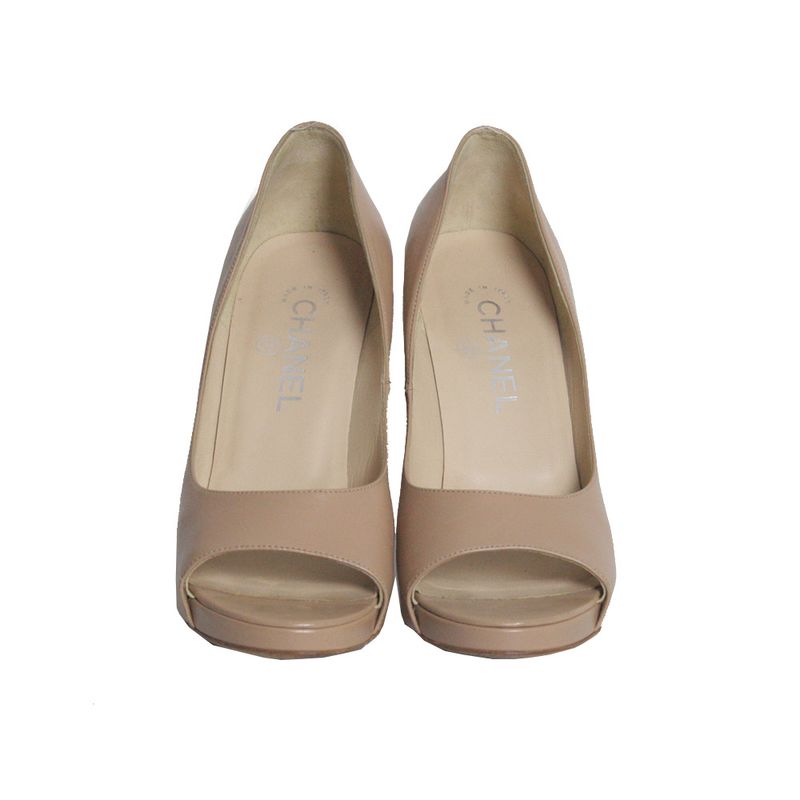 Peep-Toe-Chanel-Nude