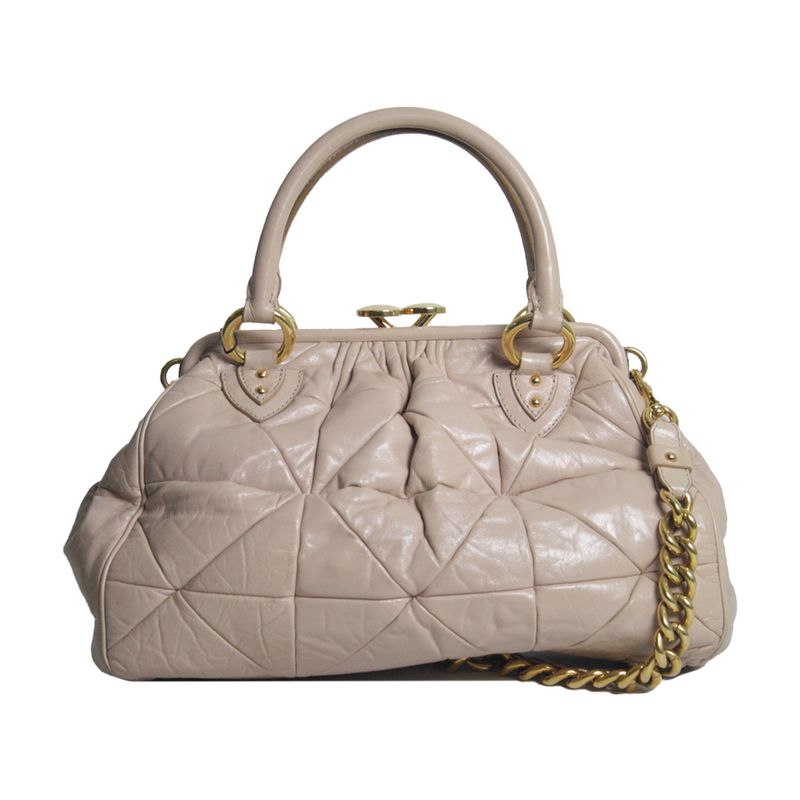 Bolsa-Marc-Jacobs-Quilted-Stam-Bag-Nude
