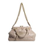 Bolsa-Marc-Jacobs-Quilted-Stam-Bag-Nude