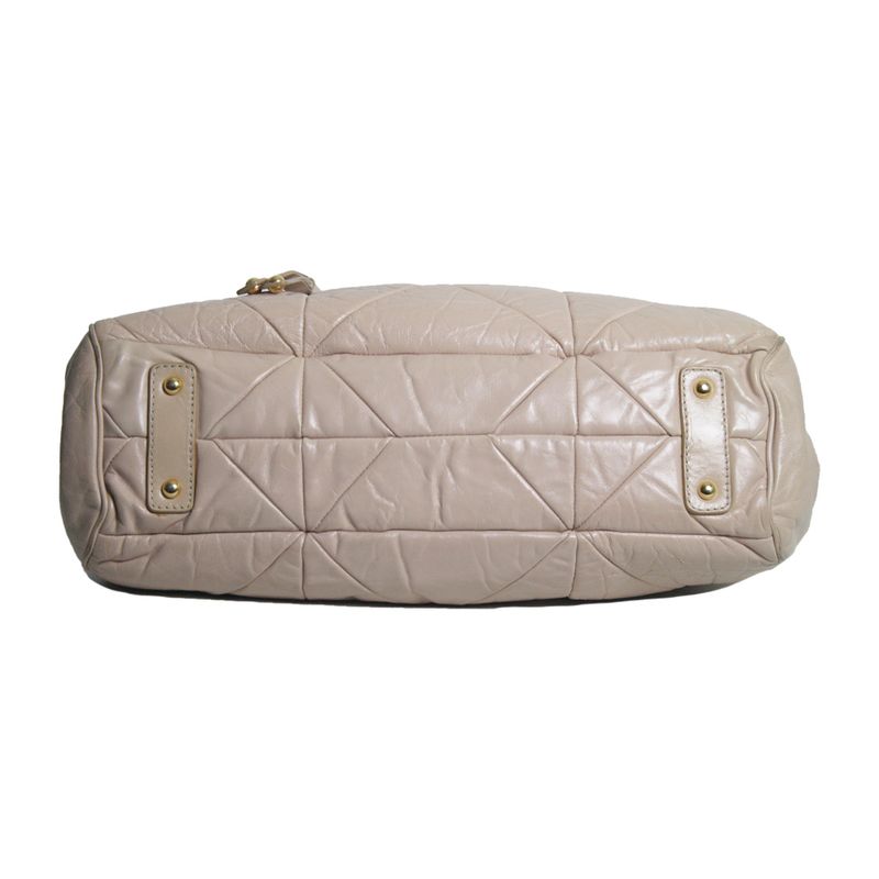 Bolsa-Marc-Jacobs-Quilted-Stam-Bag-Nude