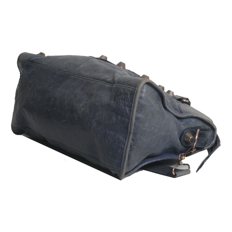 Bolsa-Balenciaga-Classic-City-Azul-Escuro