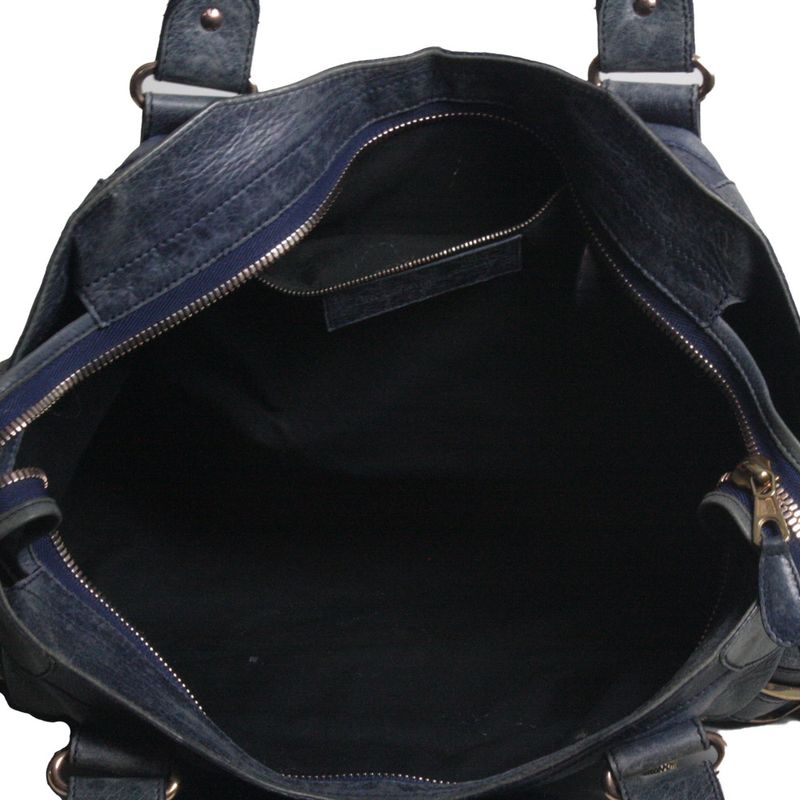 Bolsa-Balenciaga-Classic-City-Azul-Escuro