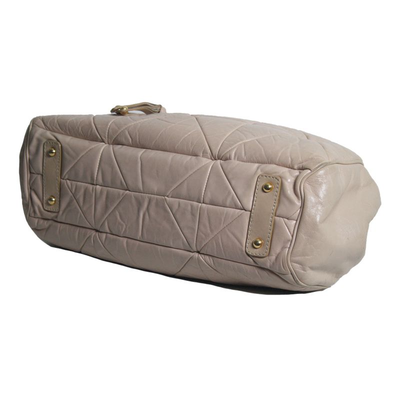 Bolsa-Marc-Jacobs-Quilted-Stam-Bag-Nude