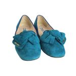 Loafer-Prada-Camurca-Turquesa