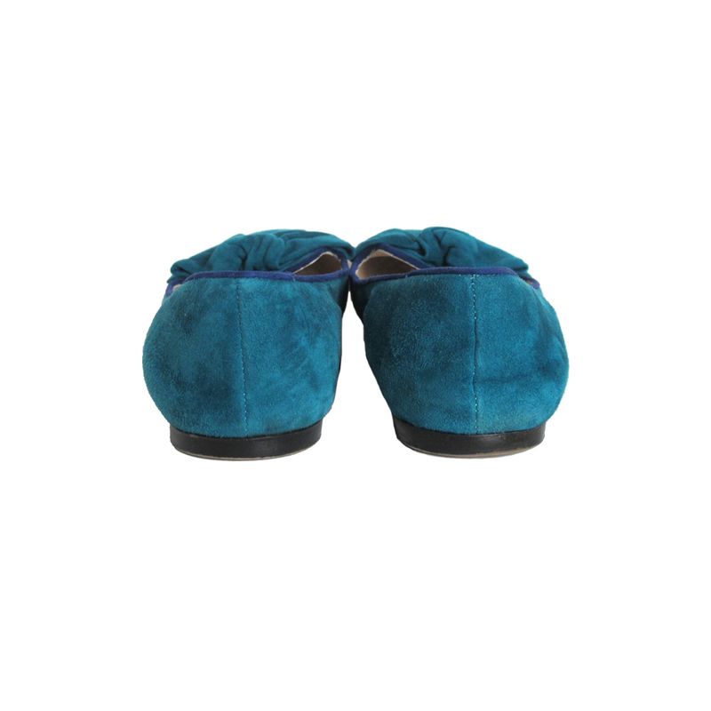 Loafer-Prada-Camurca-Turquesa