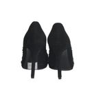 Peep-toe-Dolce-Gabbana-Camurca-Preto-Strass