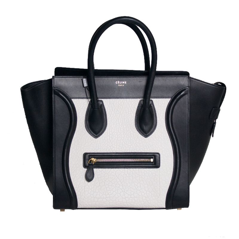 Bolsa-Celine-Luggage-Bicolor