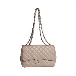 Bolsa Chanel Classic Flap Nude