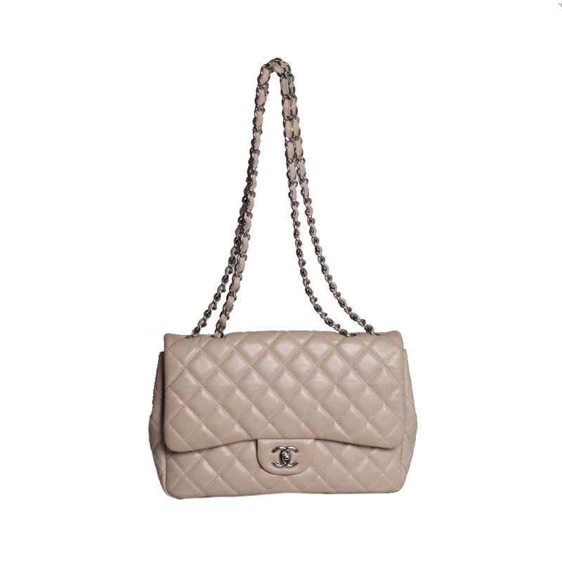 Bolsa-Chanel-Classic-Flap-Nude