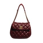 Bolsa-Chanel-Matelasse-Burgundy