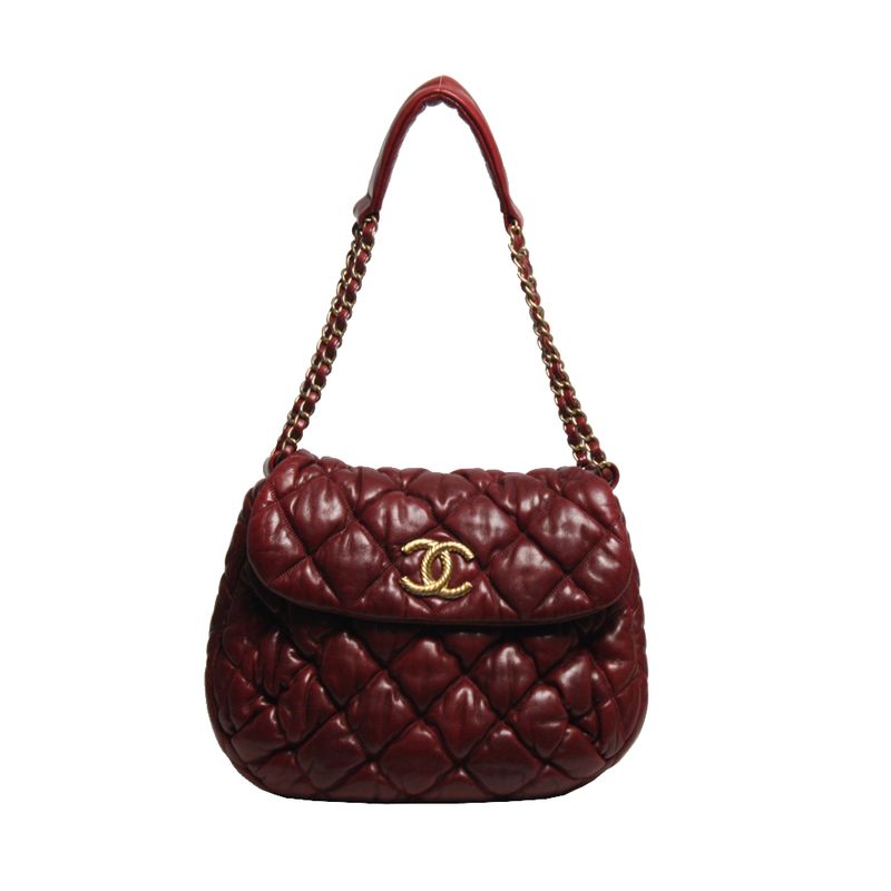 Bolsa-Chanel-Matelasse-Burgundy