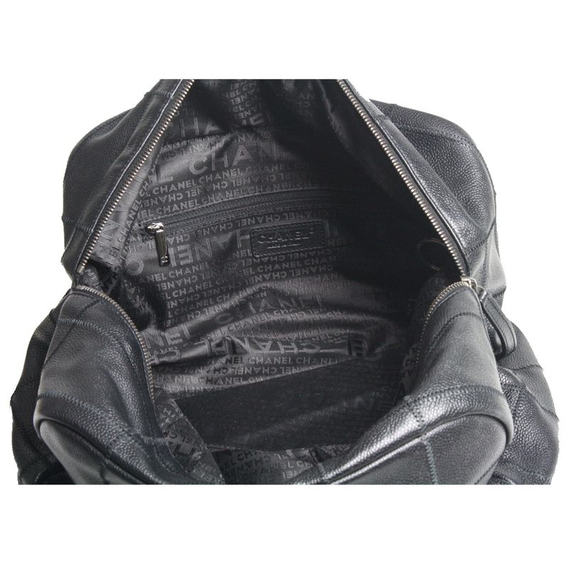 Bolsa-Chanel-Square-Quilt-G-Preta