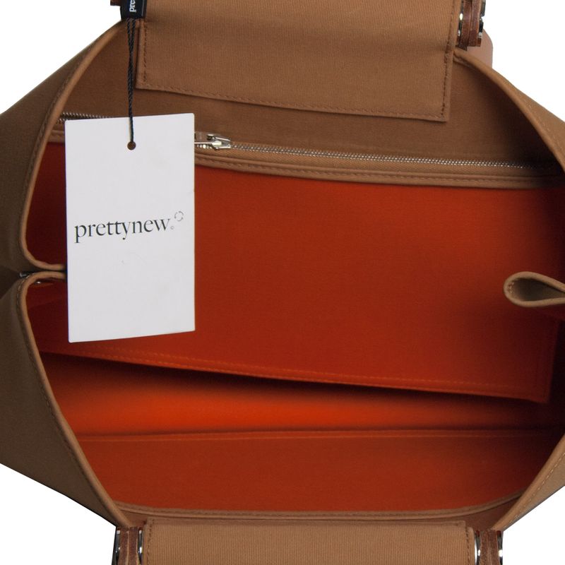 Bolsa-Hermes-Cabag-Elan-Tote-Caramelo