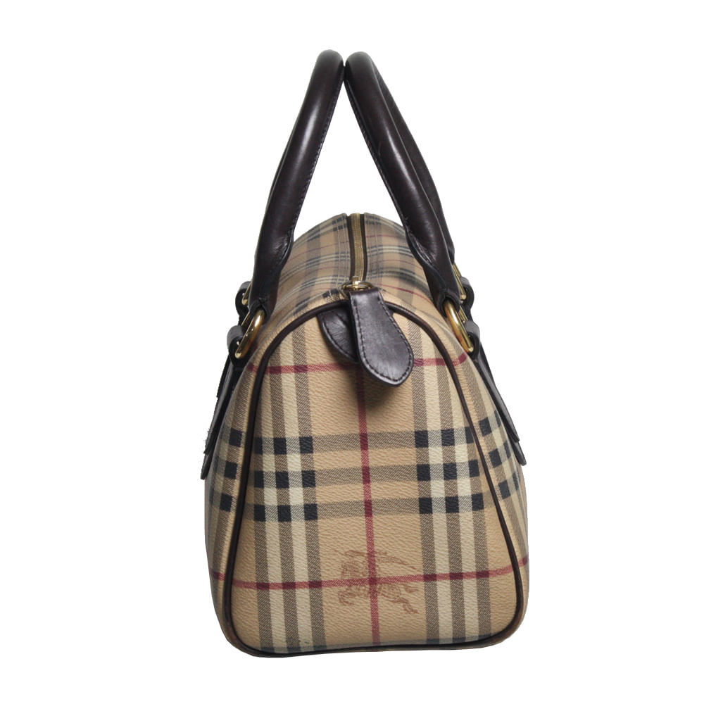 Bolsa Burberry Checked | Brechó de luxo | Pretty New - Prettynew