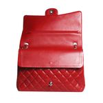 Bolsa-Chanel-Double-Flap-Maxi-Caviar-Red