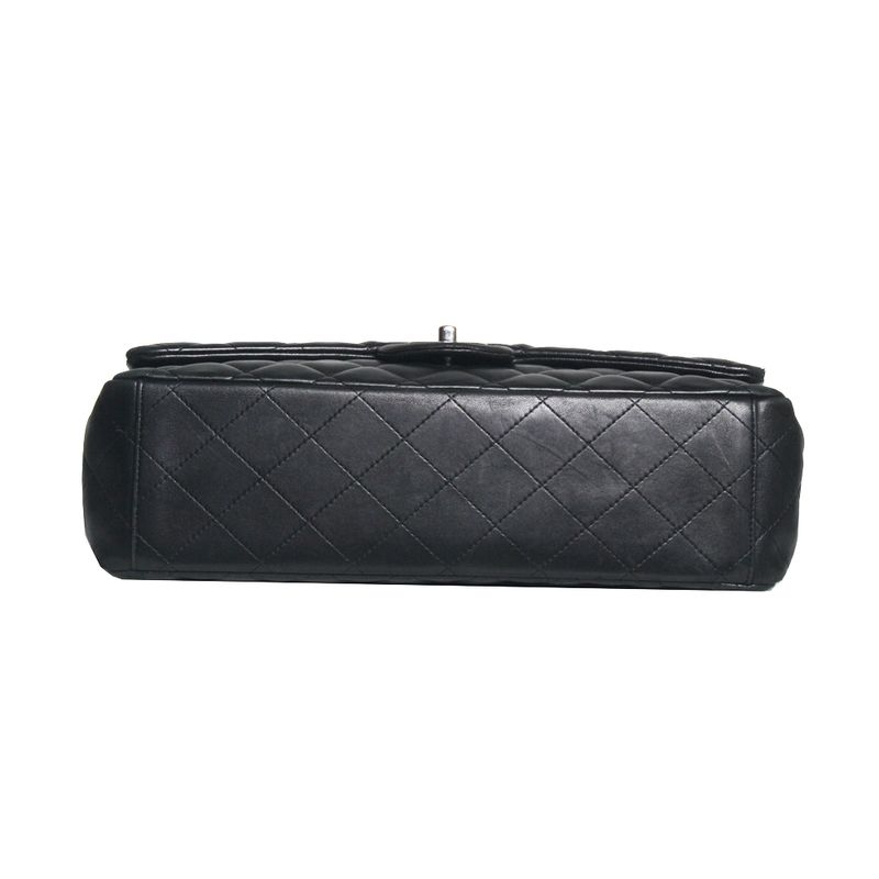 Bolsa-Chanel-Double-Flap-Maxi-Black