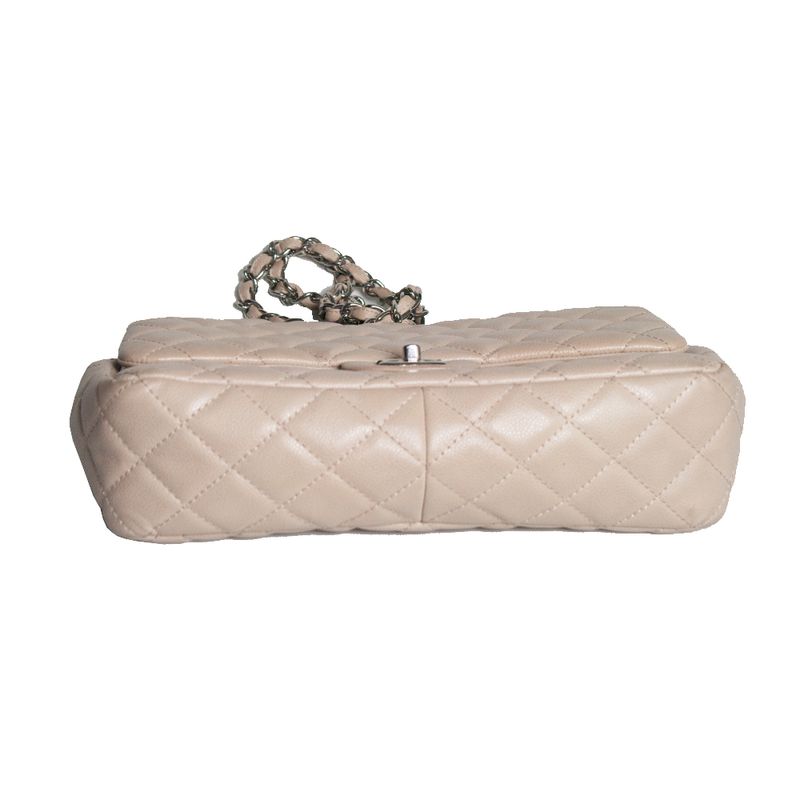 Bolsa-Chanel-Classic-Flap-Nude